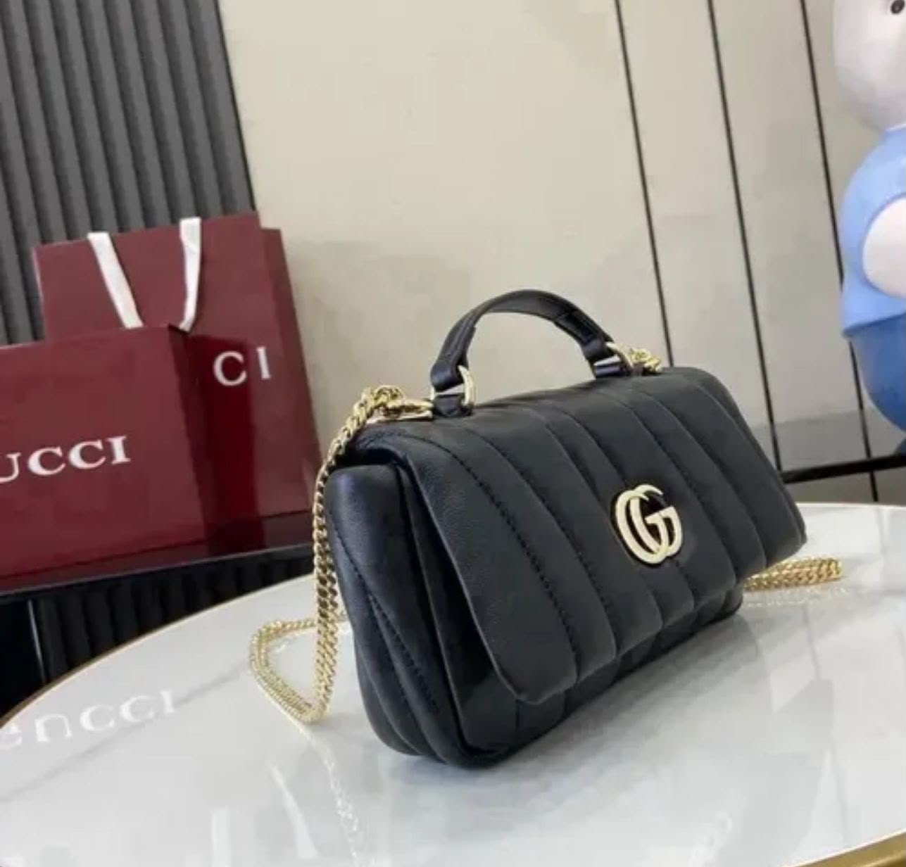 Gucci Matelassé Top Handle