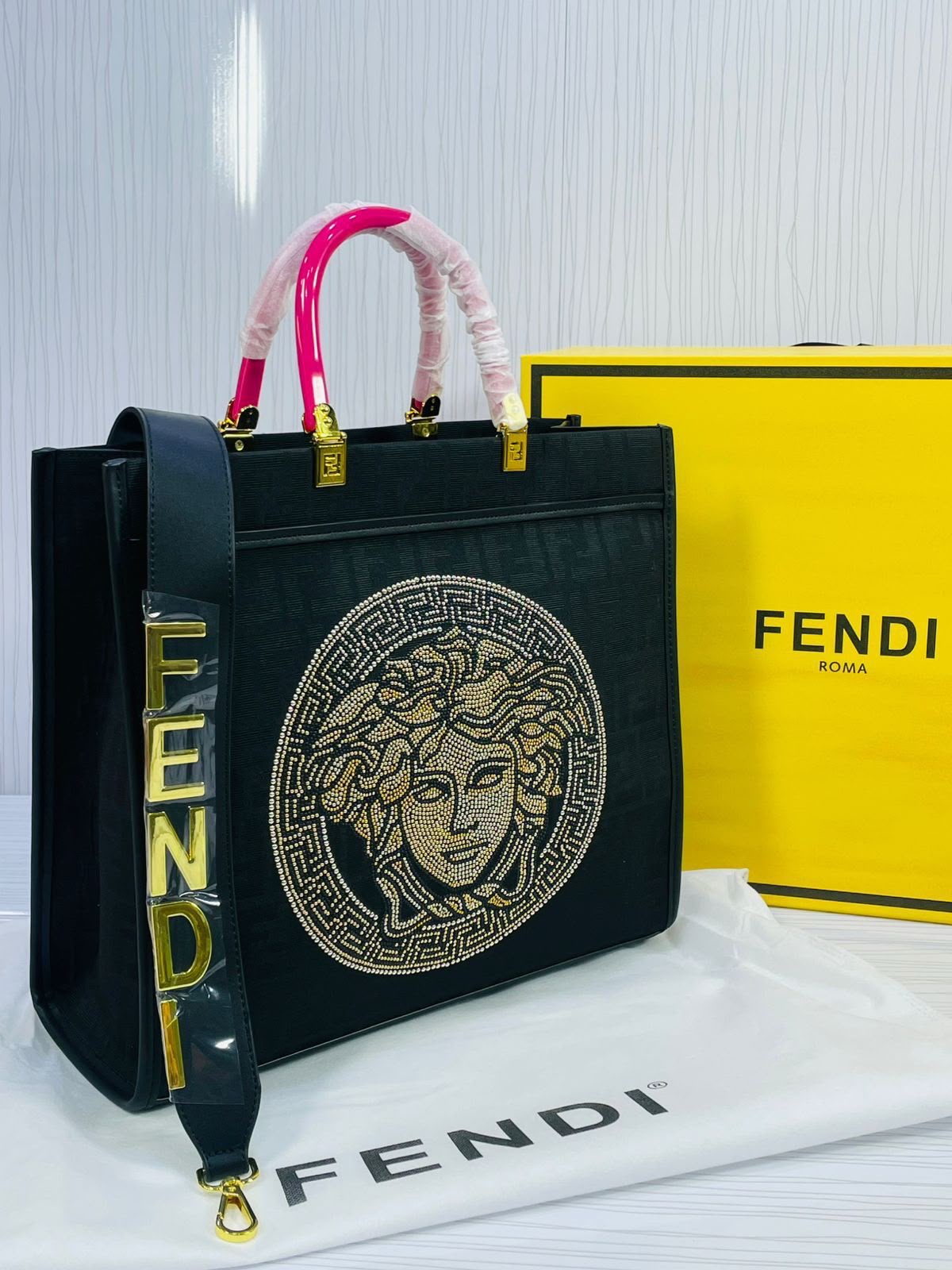 Fendi Medusa Tote Bag