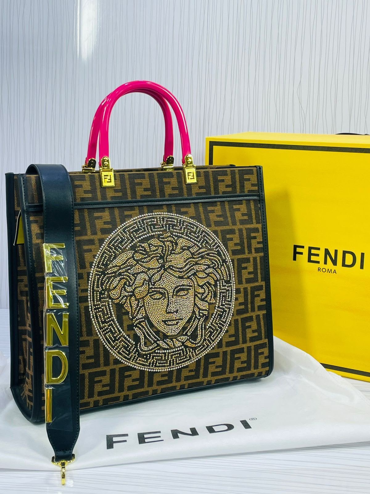 Fendi Medusa Tote Bag