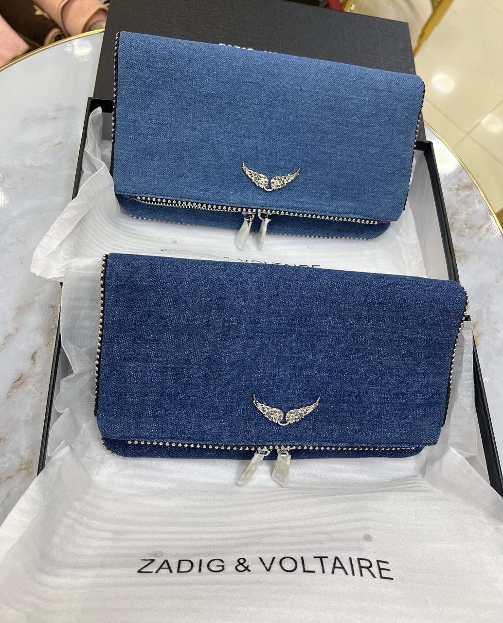Zadig Denim Wings