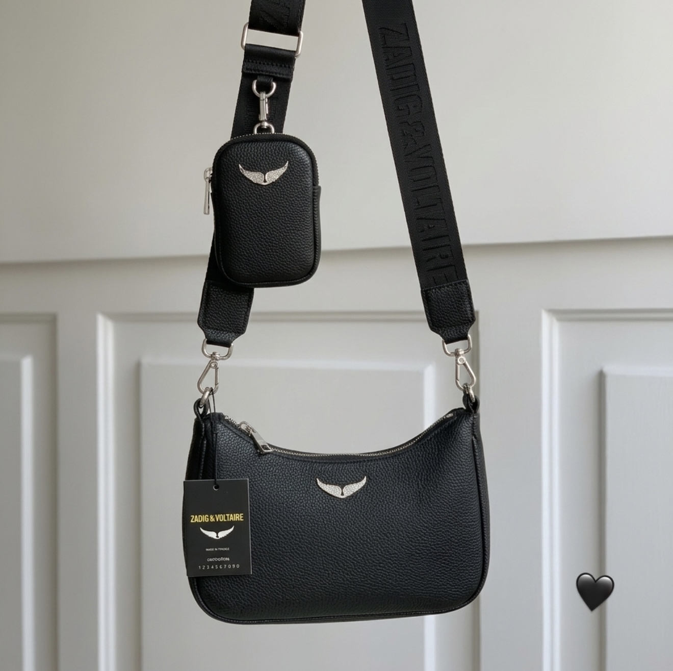 Zadig Duo Pocket Crossbody