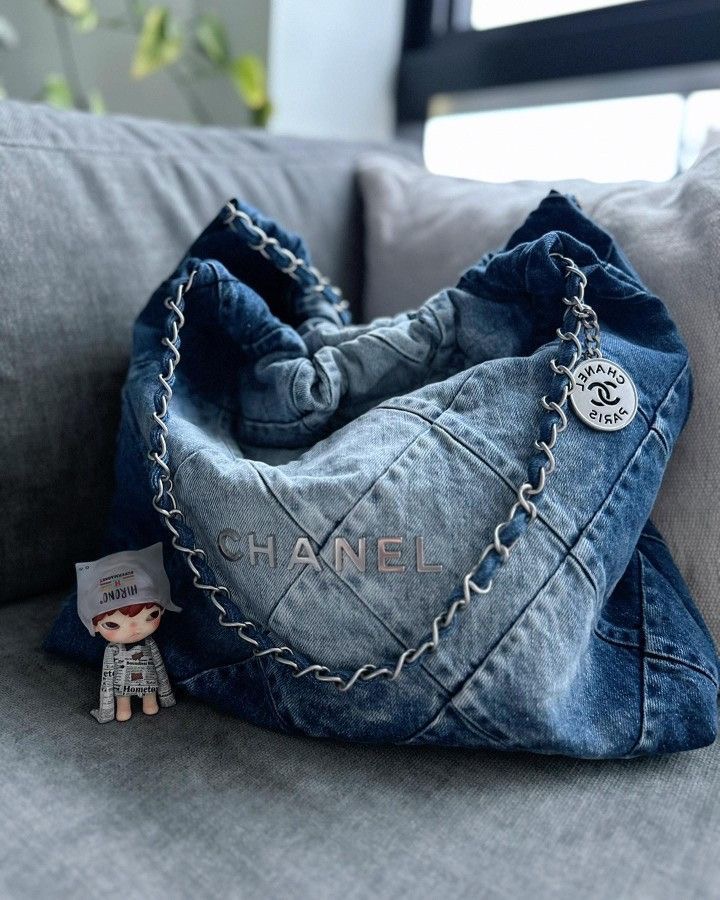 Chanel Denim Hobo Bag