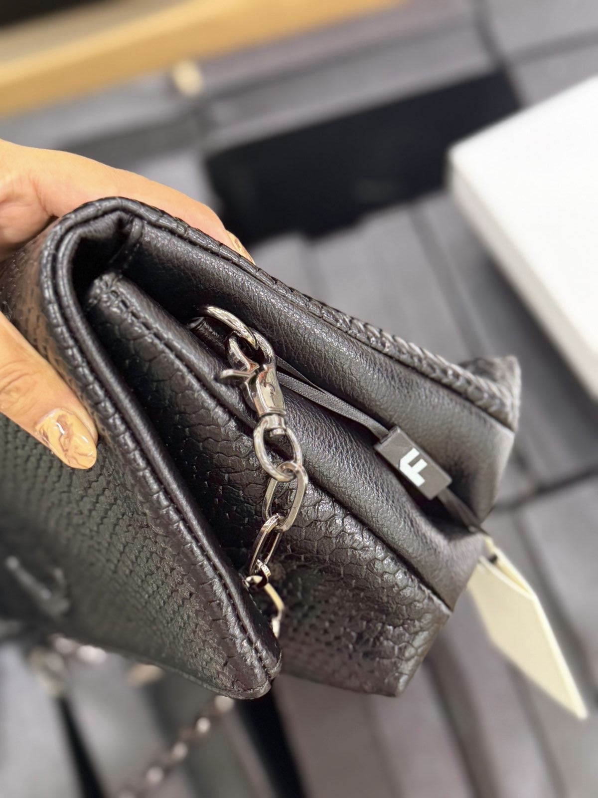 Zadig & Voltaire Croco Bag 