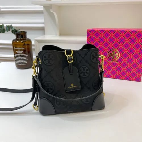 Tory Burch Monogram Bucket Bag