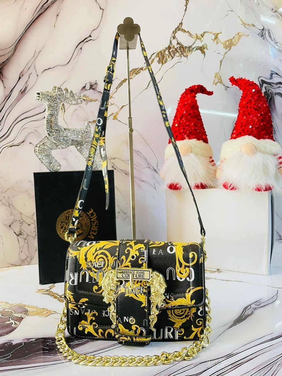 La Versace Jeans Couture Buckle Bag 