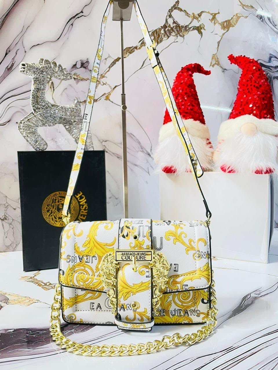 La Versace Jeans Couture Buckle Bag 