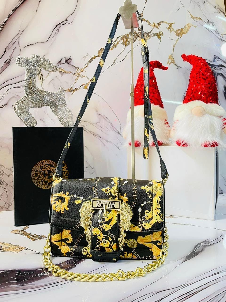 La Versace Jeans Couture Buckle Bag 