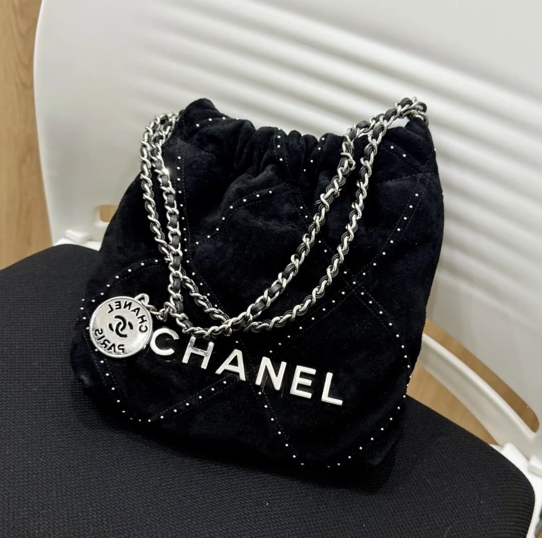 Chanel Drawstring Bucket Bag