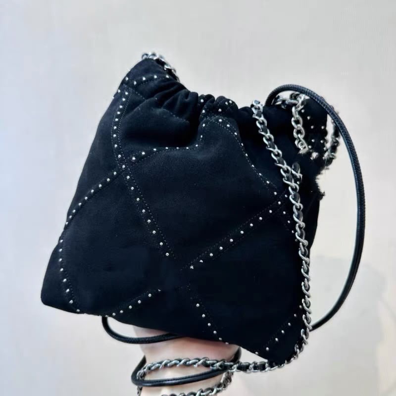 Chanel Drawstring Bucket Bag