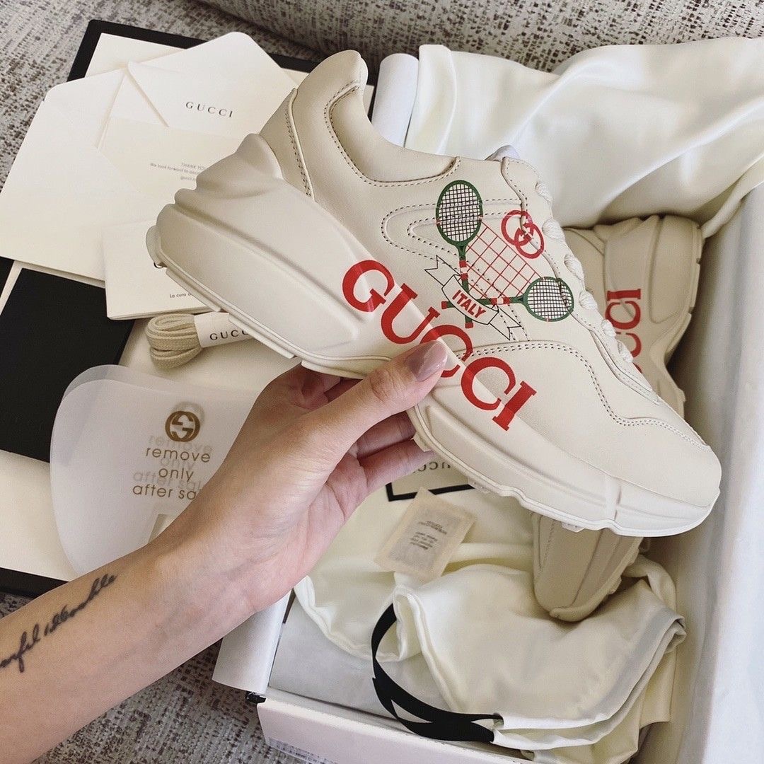 Gucci Rhyton Tennis Sneakers