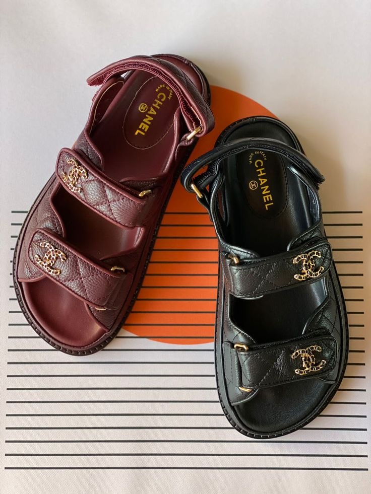 Chanel Sandalias Acolchadas