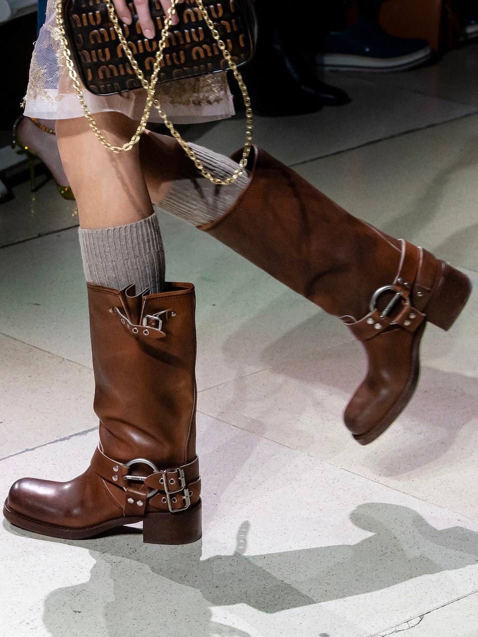 Miu Miu Biker Boots