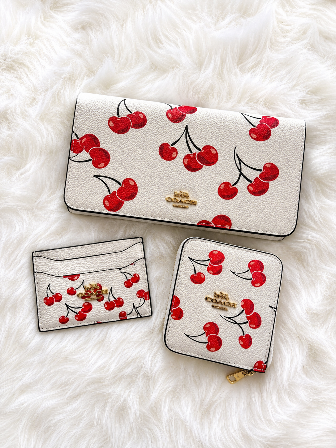 Set Coach Red & White