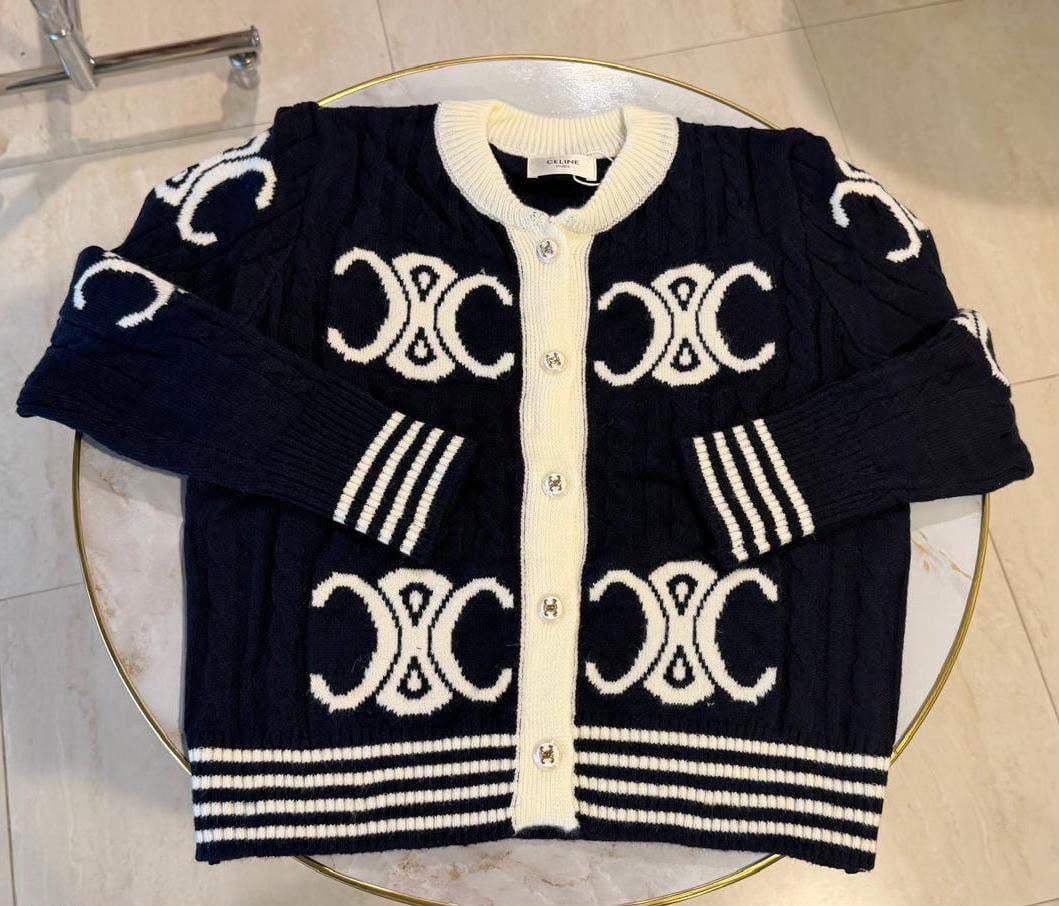 Celine Cardigan Triomphe