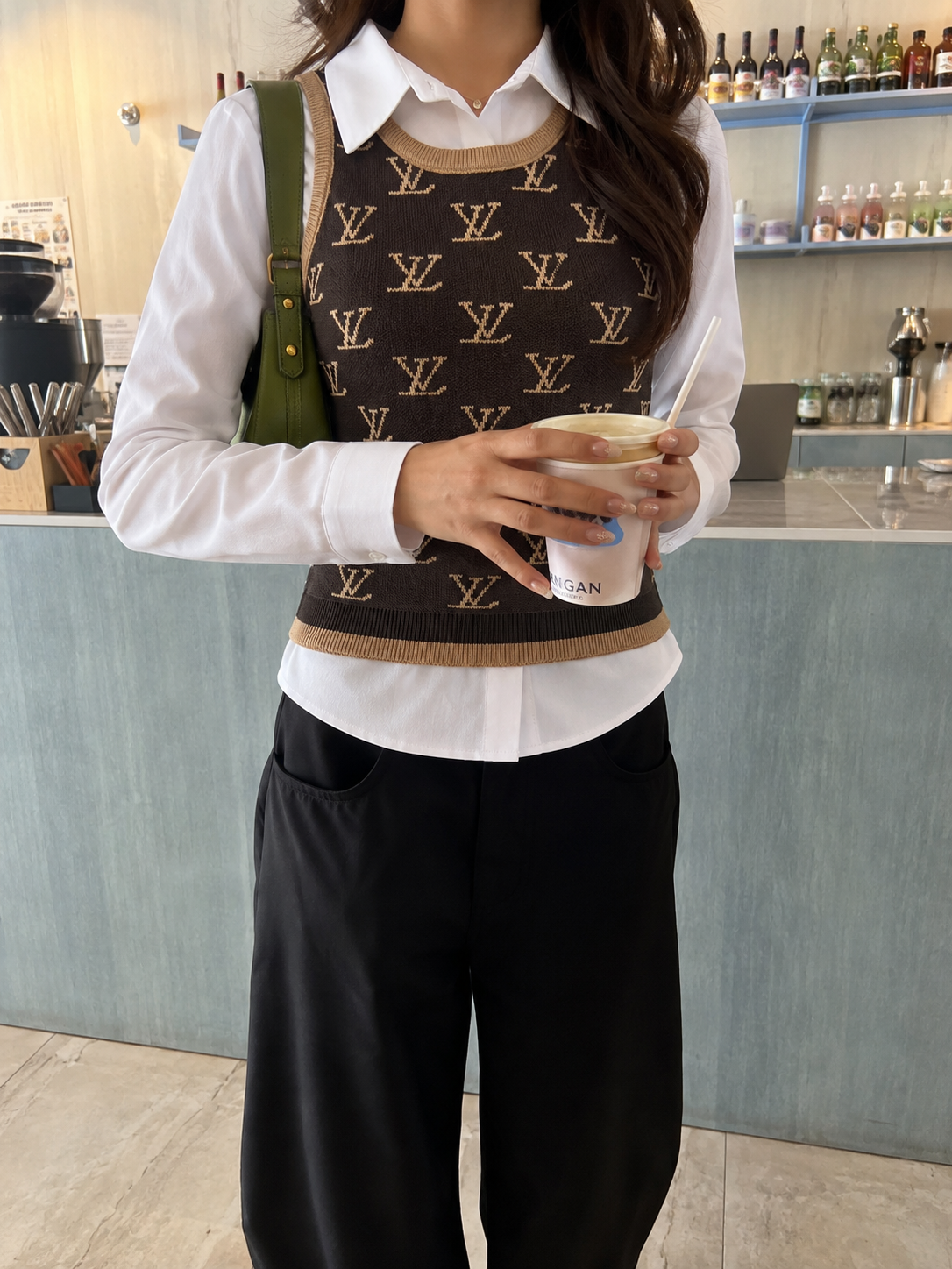 Louis Vuitton Monogram Knit Top