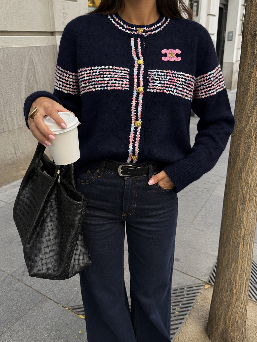 Celine Triomphe Cardigan