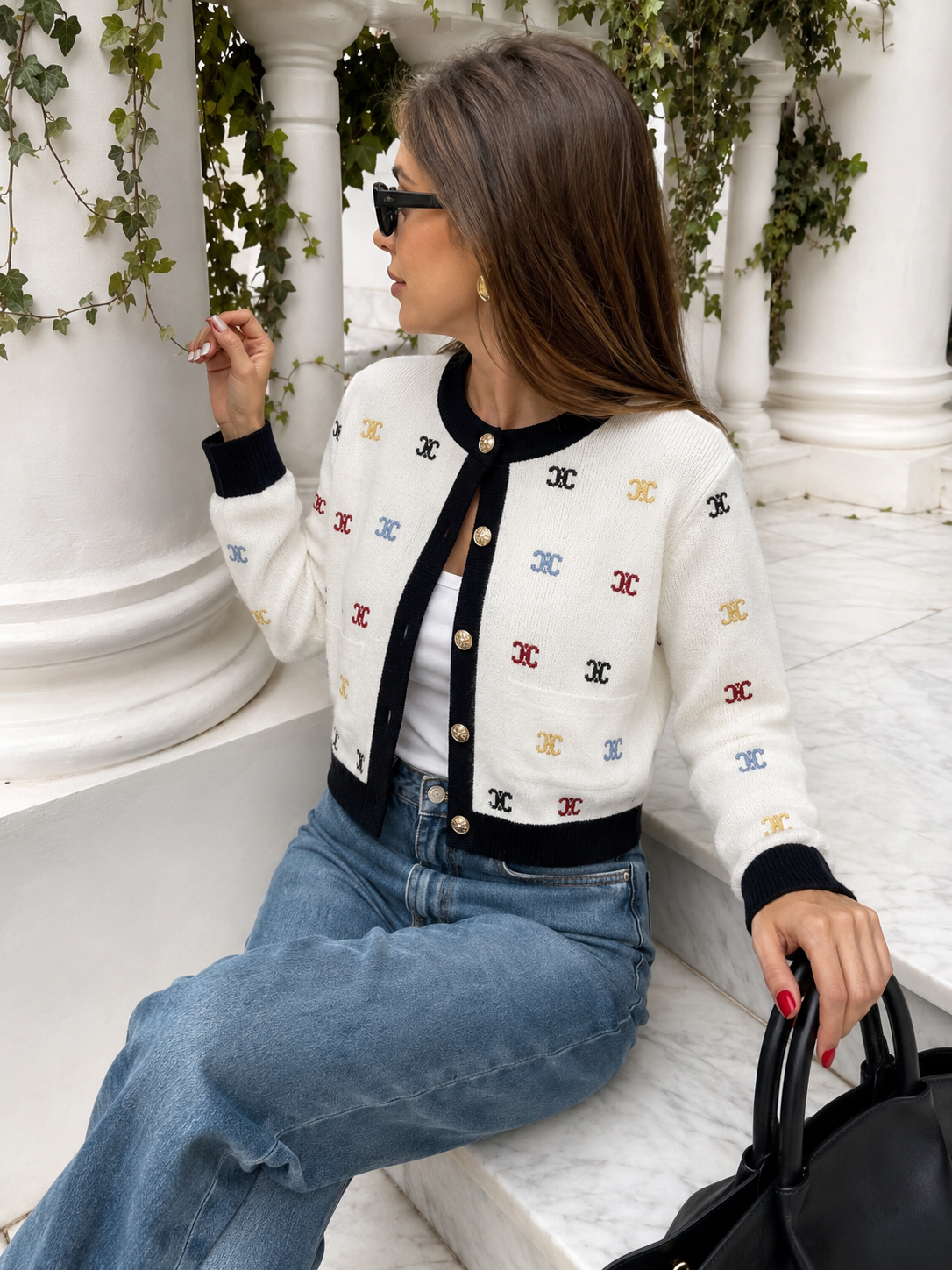 Celine Confetti Chic Cardigan