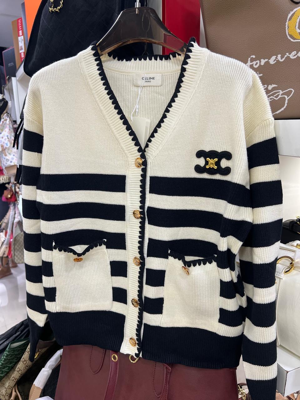 Celine Riviera Rouge Cardigan