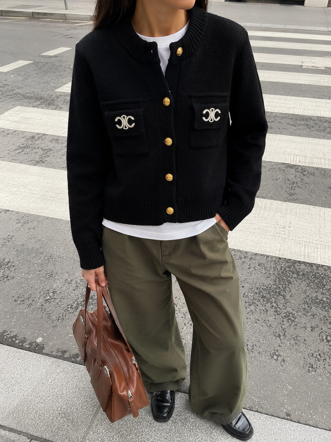 Celine Midnight Étoile Cardigan