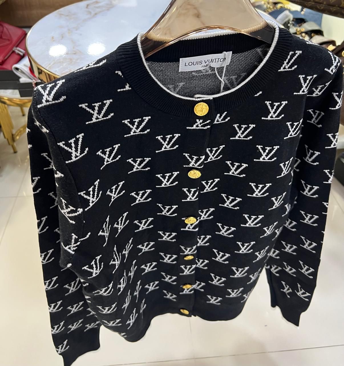 Louis Vuitton Midnight Monogram Cardigan