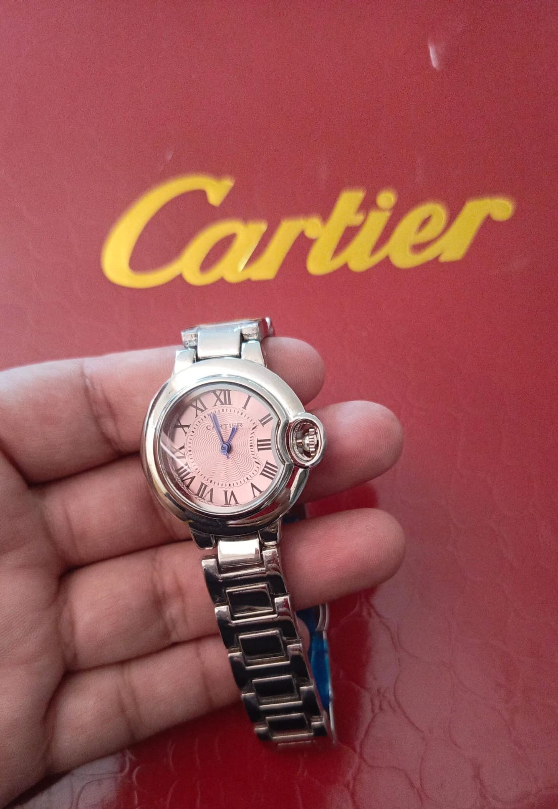 Cartier Silver Watch