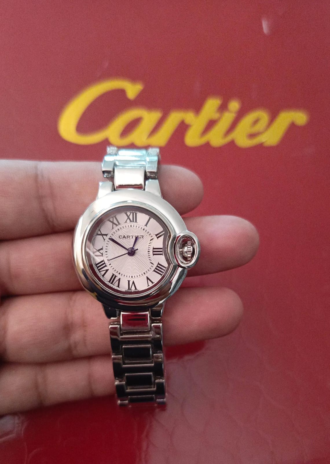 Cartier Silver Watch
