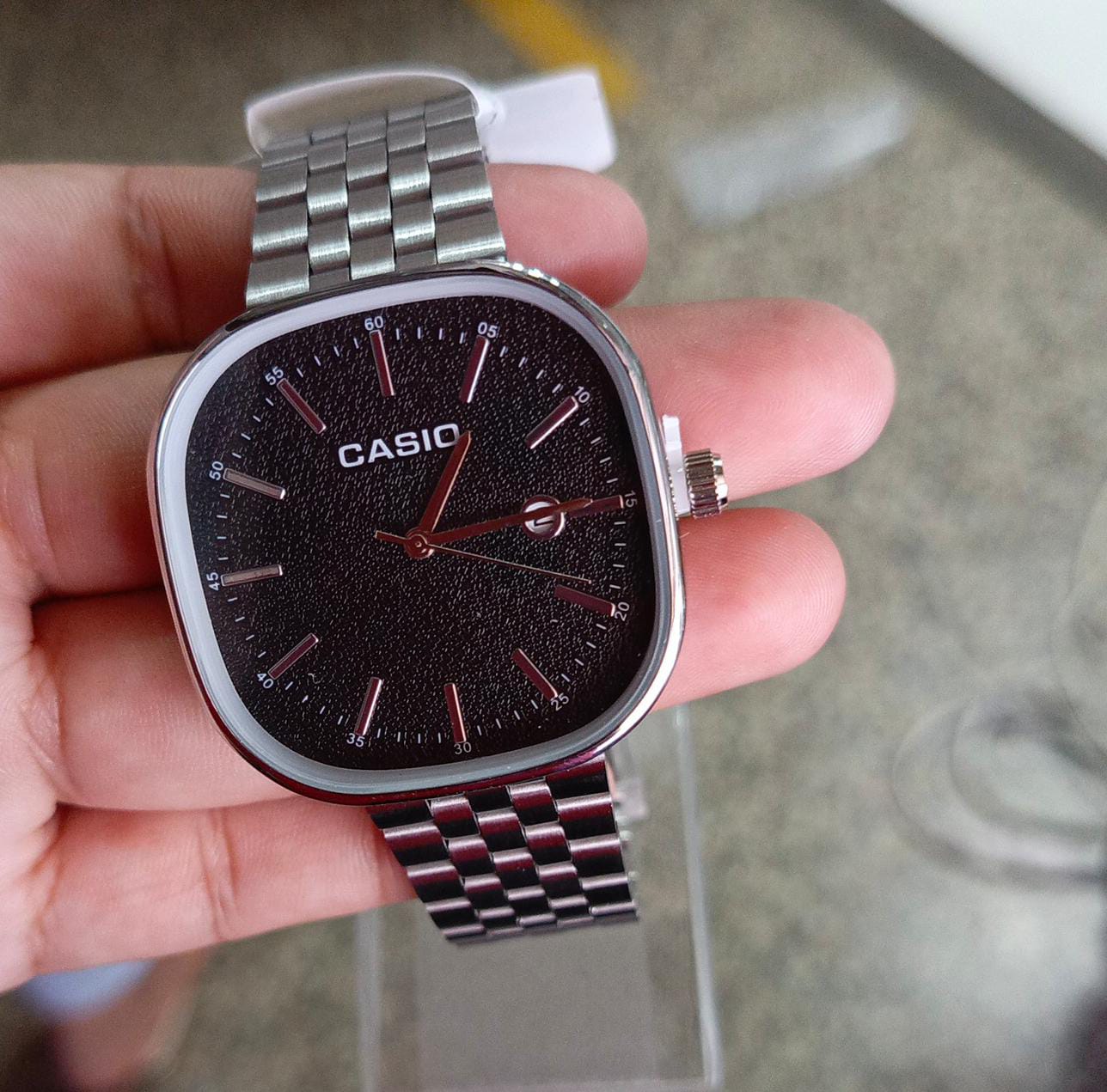 Casio Black Square Watch