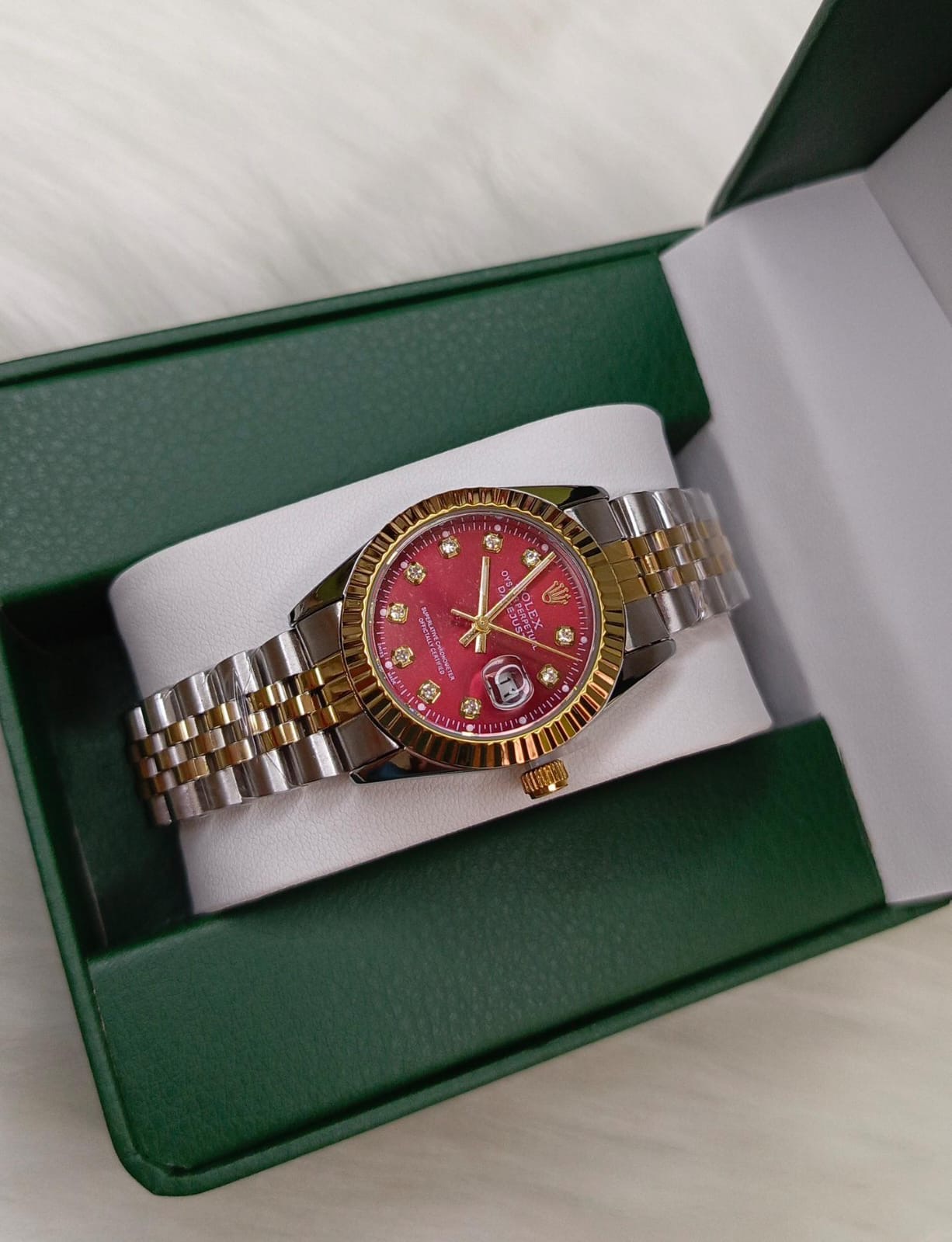 Rolex Two Tone Color Dial Watch