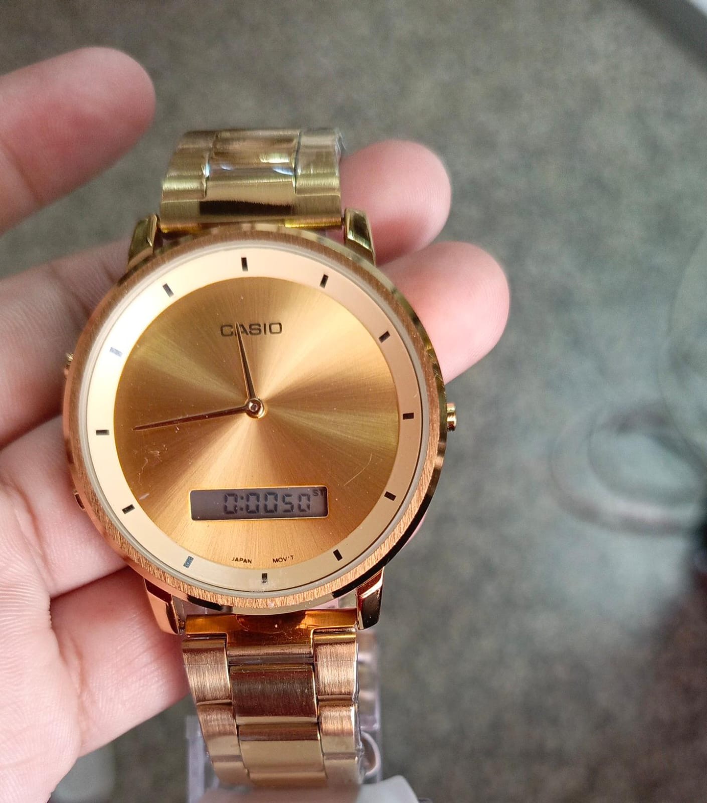 Casio Golden Dual Time