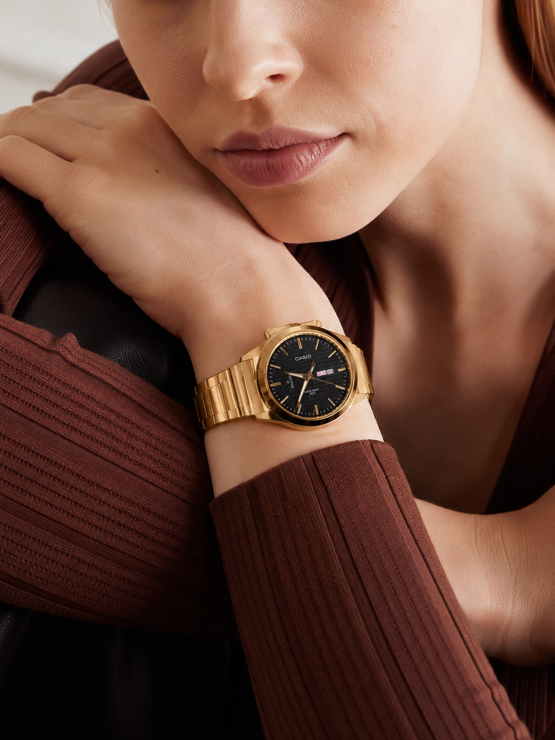 Casio Dorado Black Dial