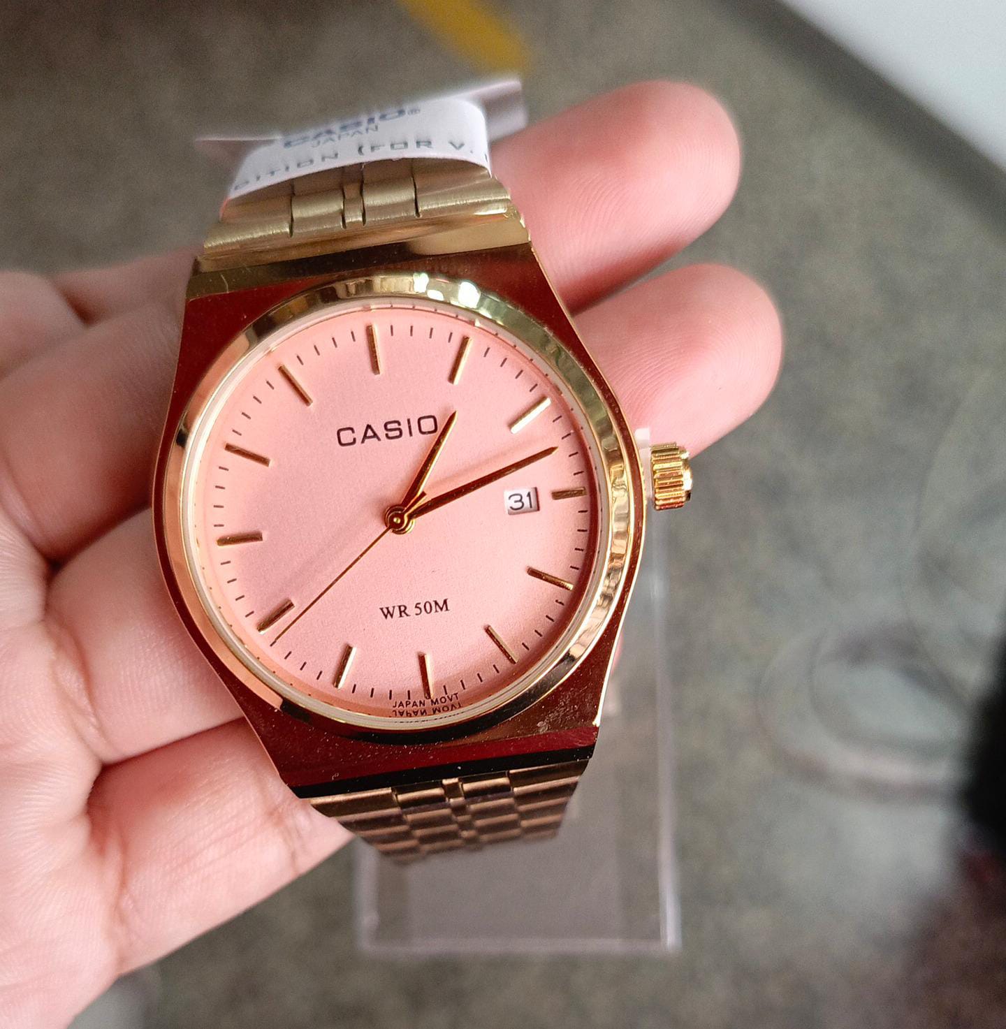 Casio Pink Dial