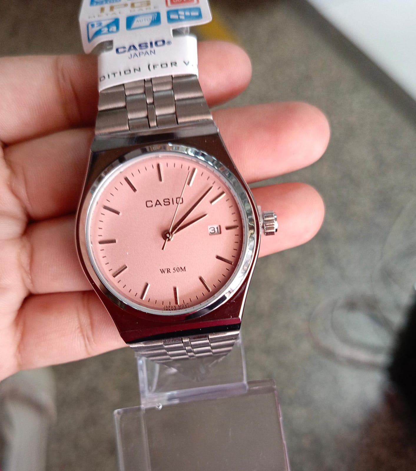 Casio Pink Dial