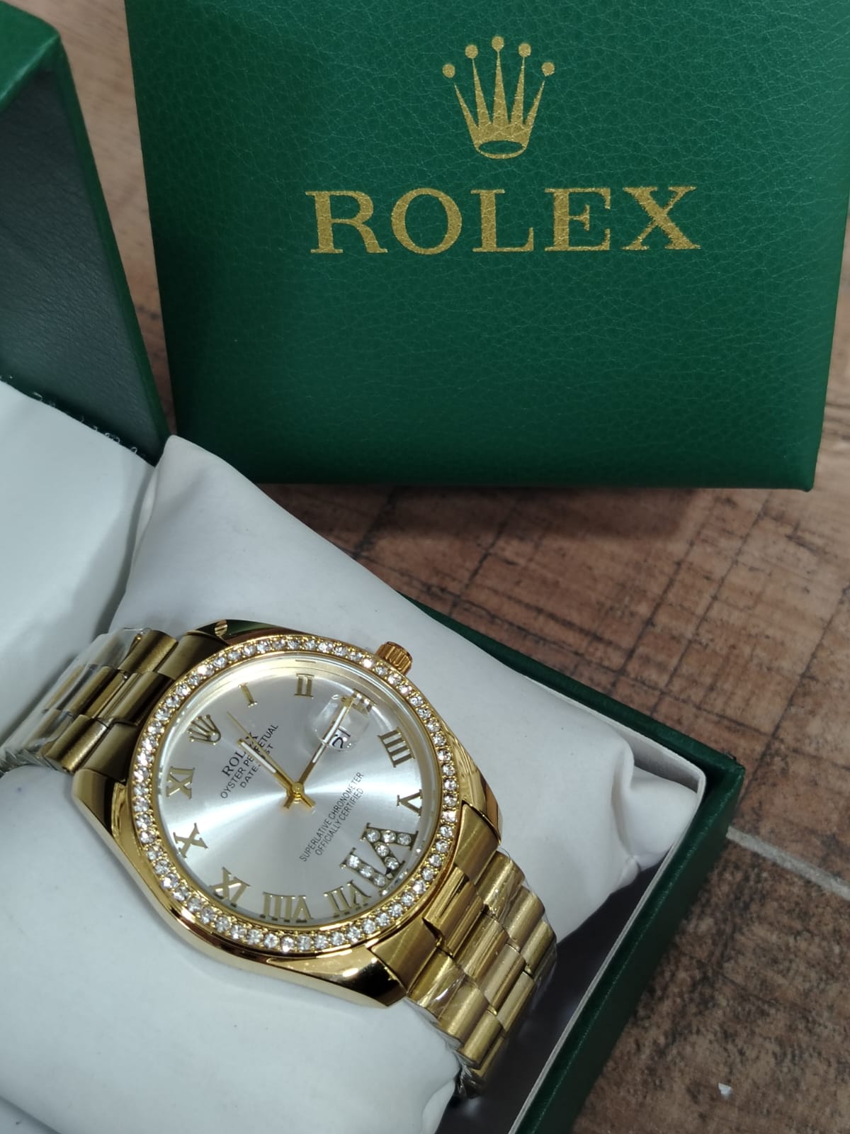 Rolex Datejust Gold Diamond