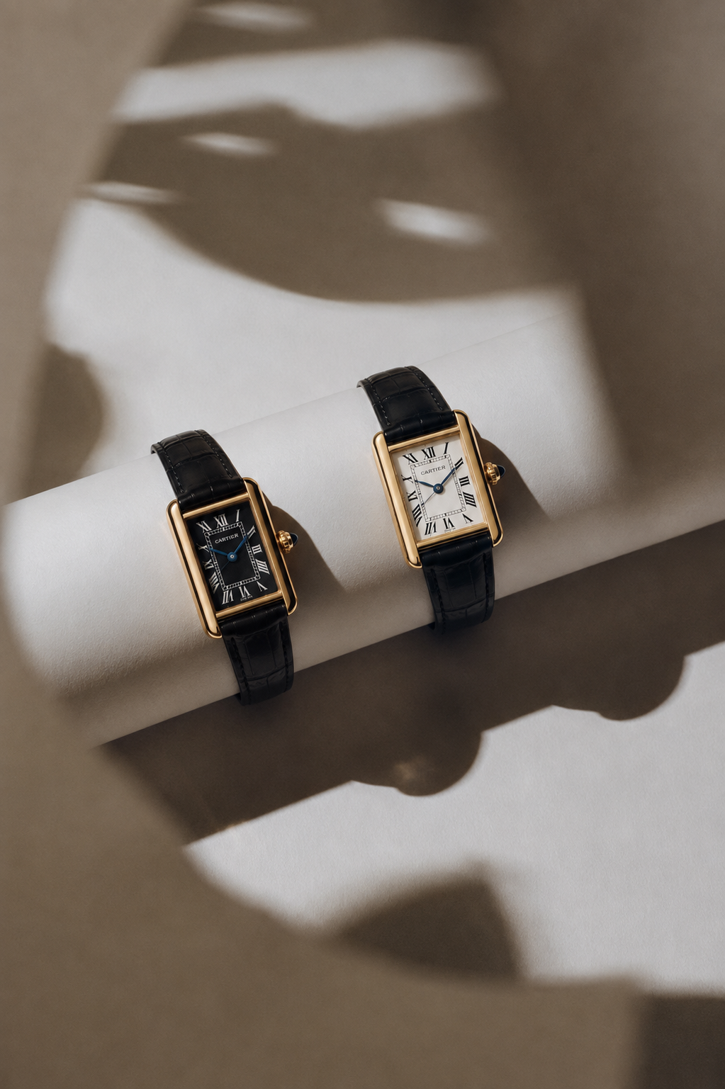 Cartier Tank Gold Black