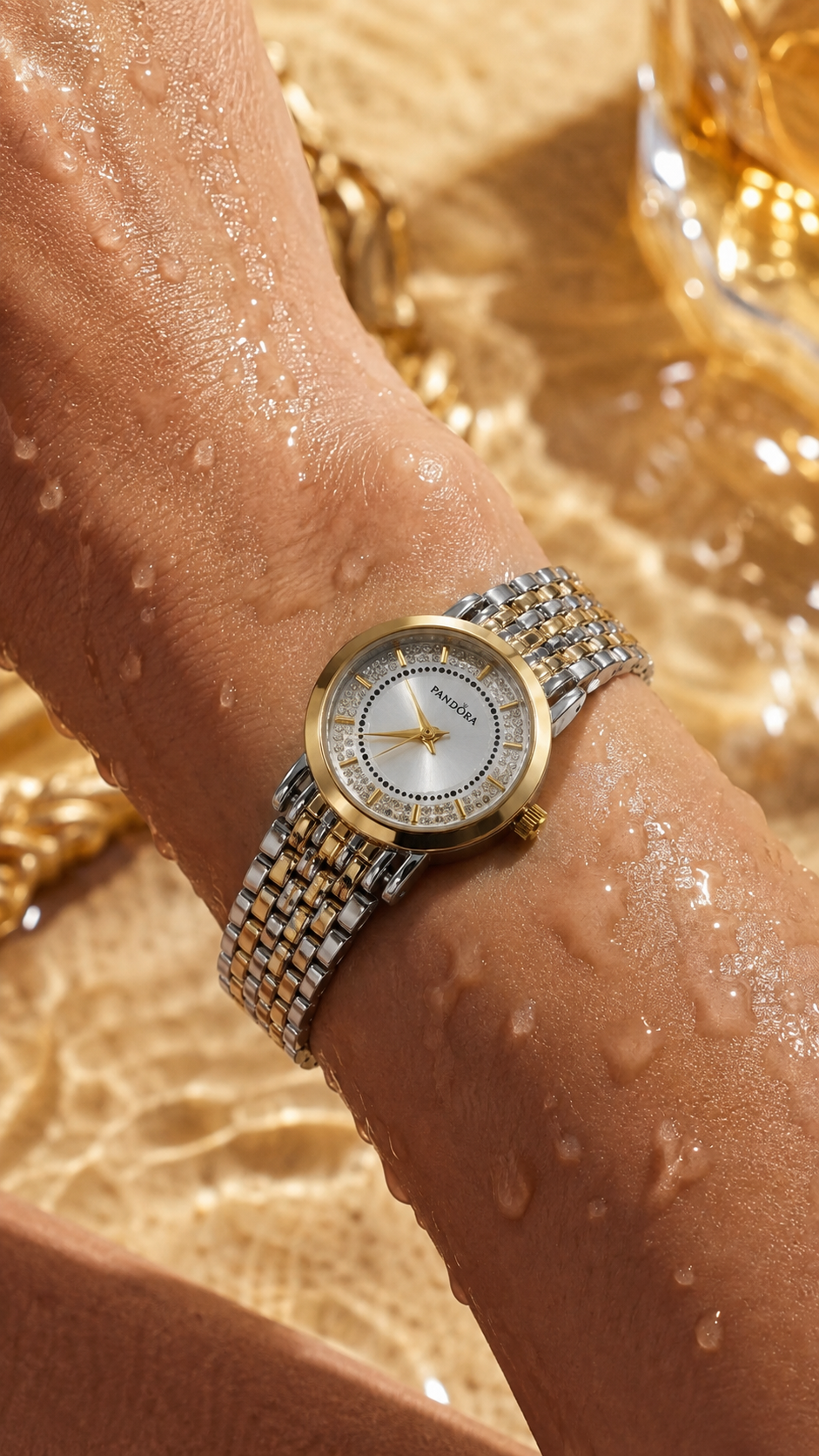 Pandora Golden Spark Watch