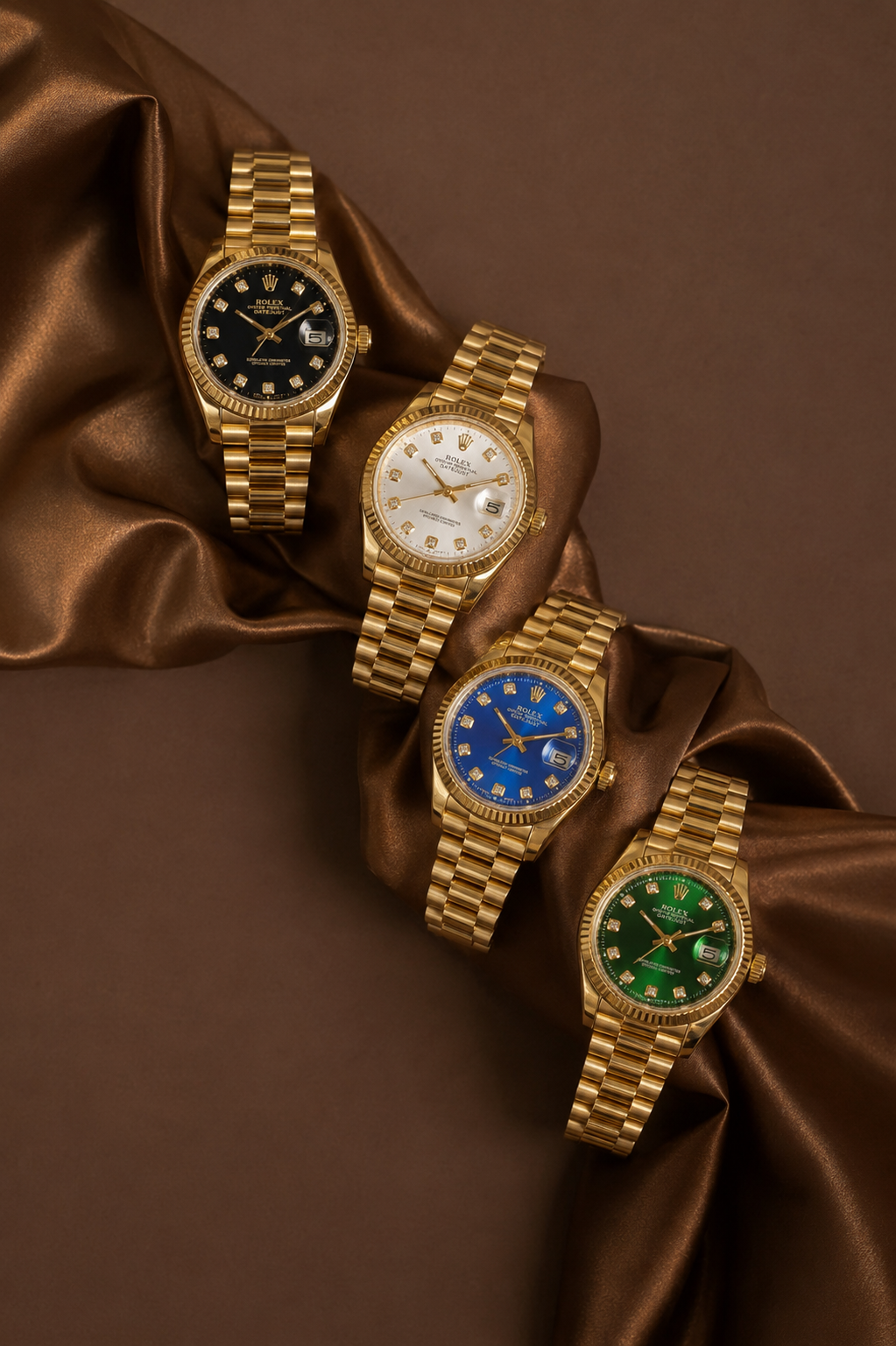 Rolex Golden Dial Collection