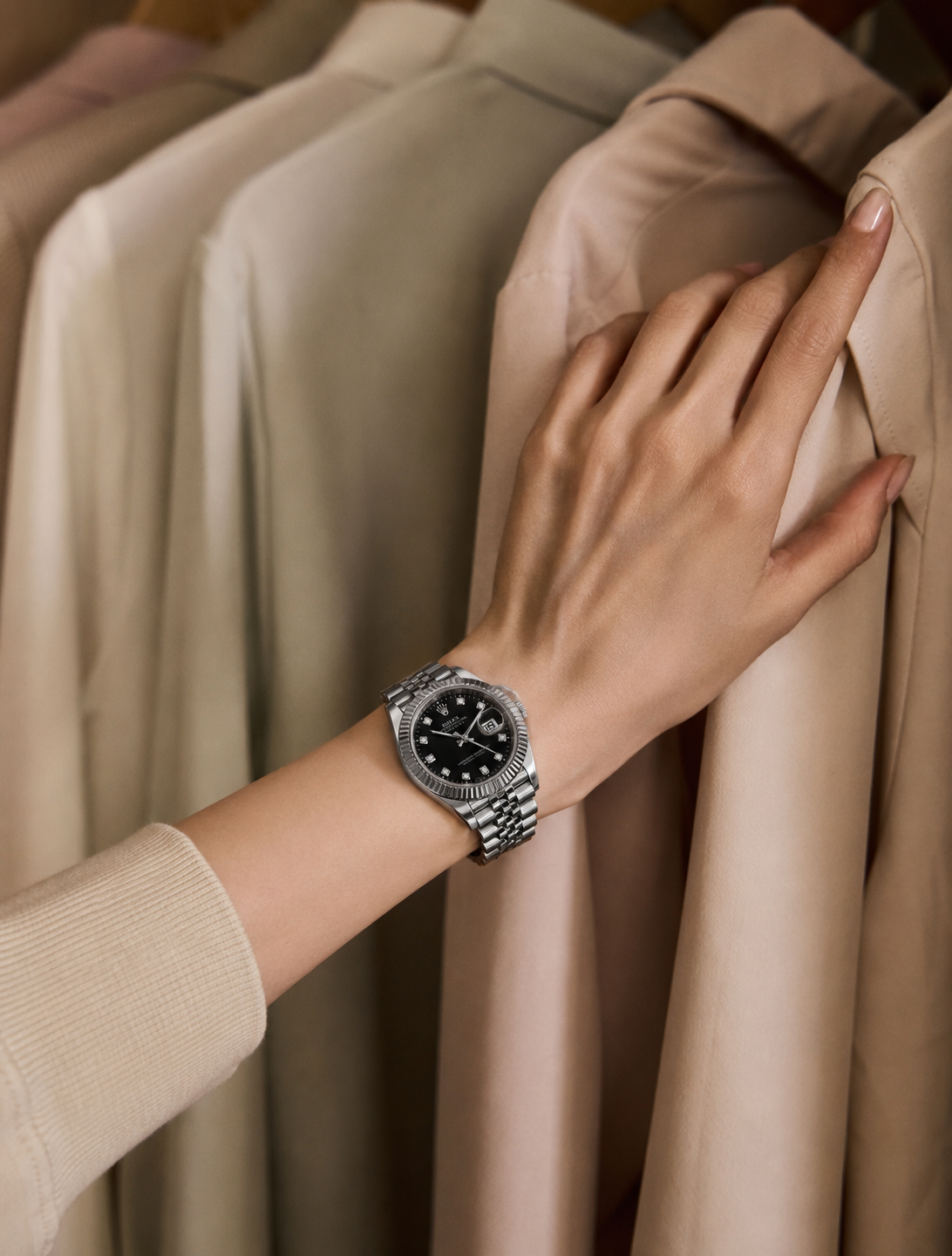 Rolex Silver Black