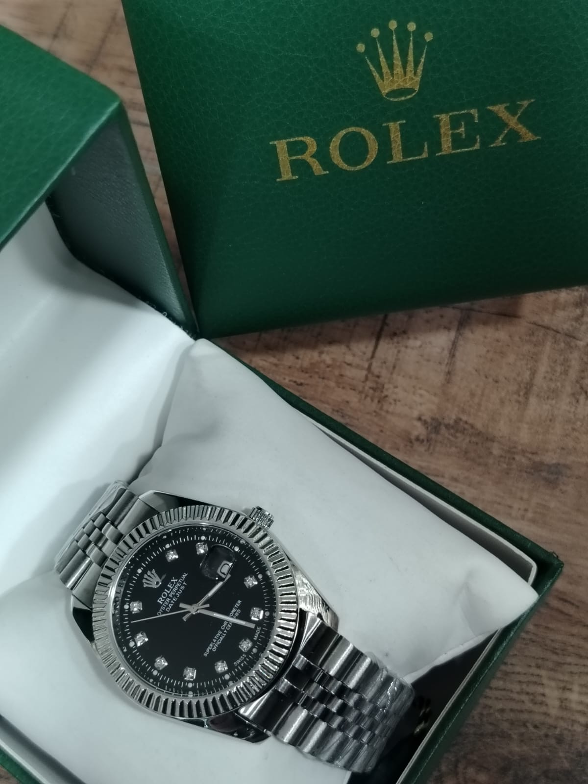 Rolex Silver Black
