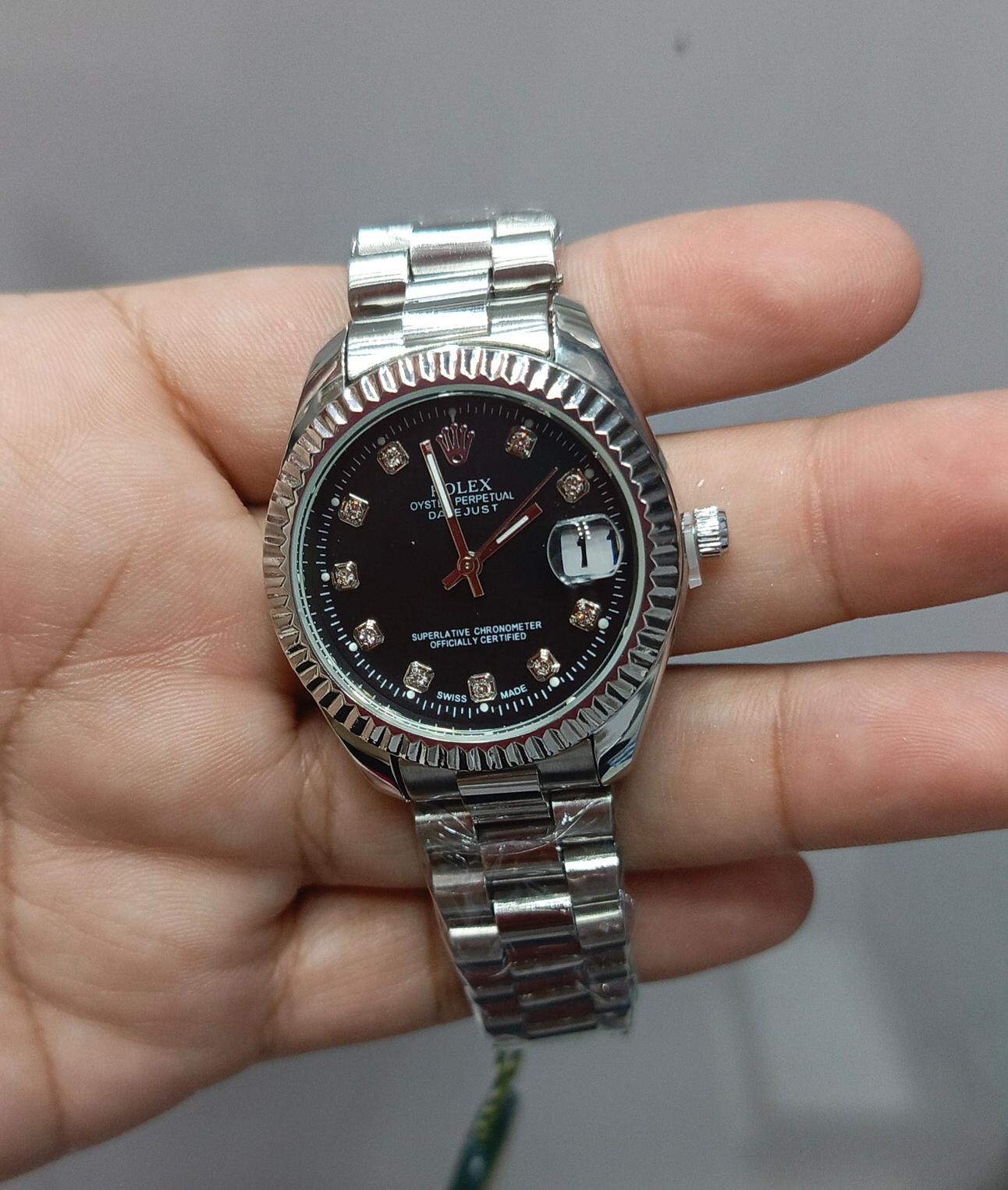 Rolex Silver Black