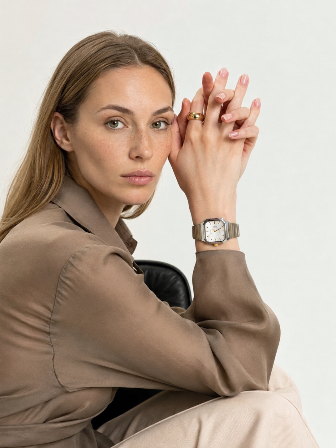Casio Square Silver
