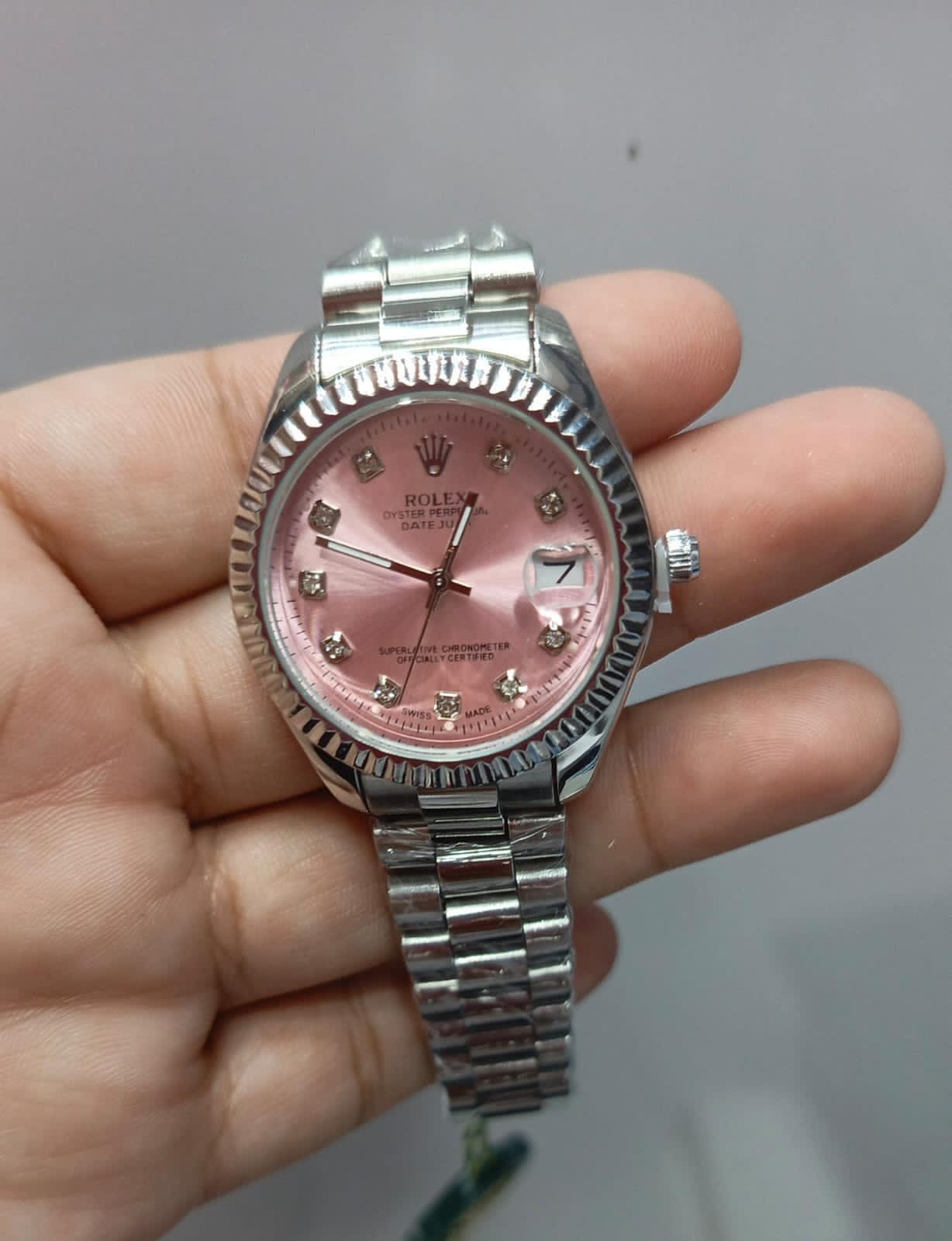 Rolex Lumière Argentée