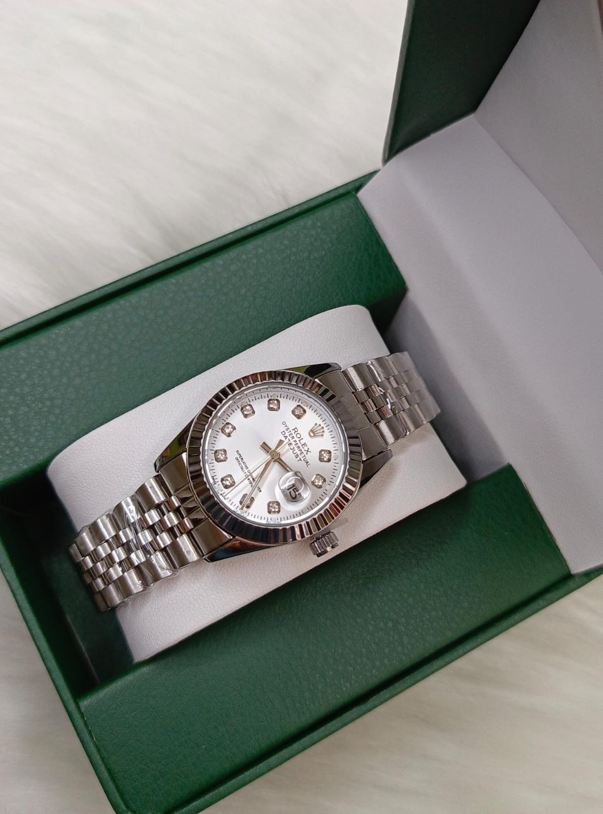 Rolex Lumière Argentée