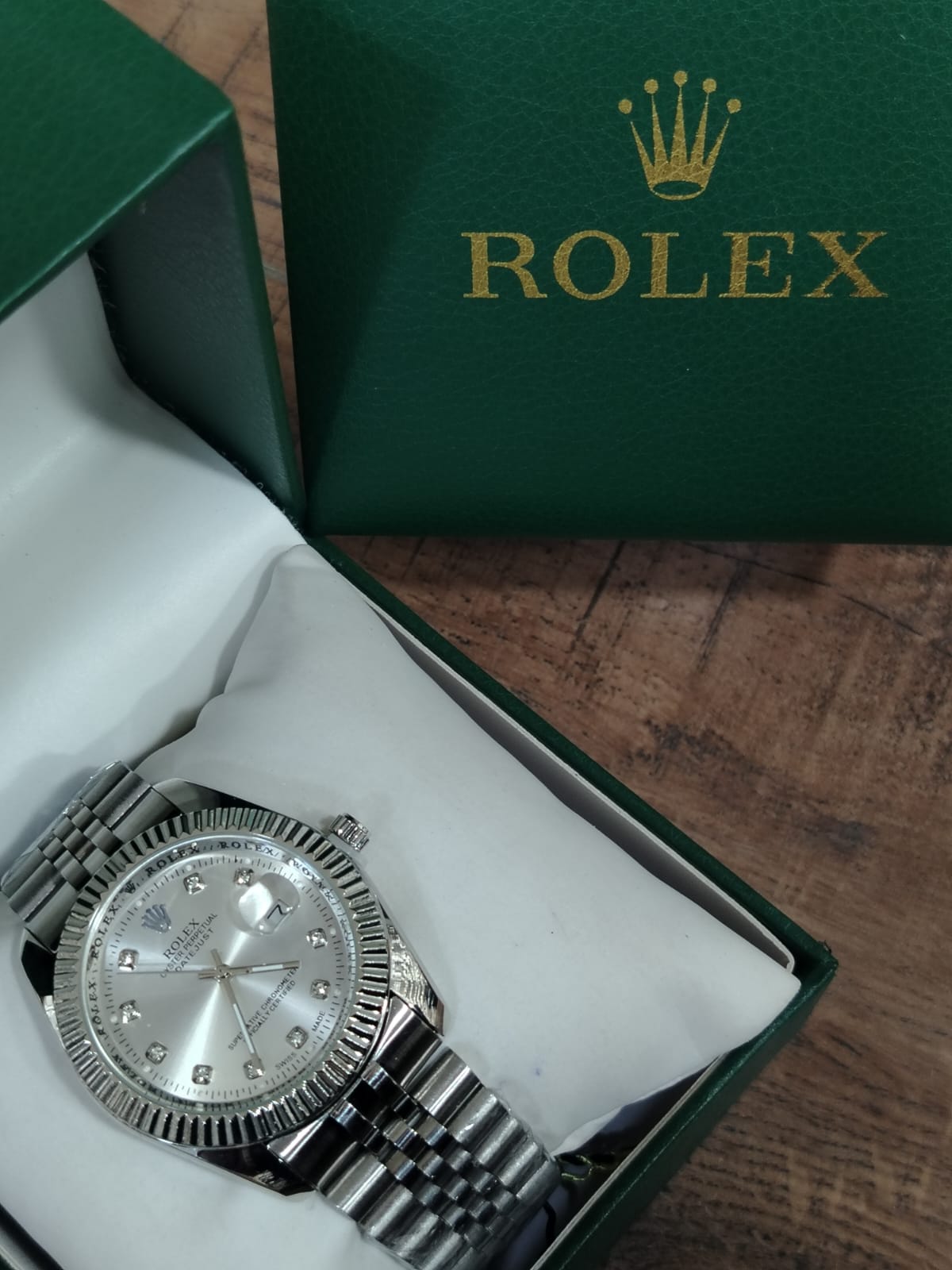 Rolex Lumière Argentée