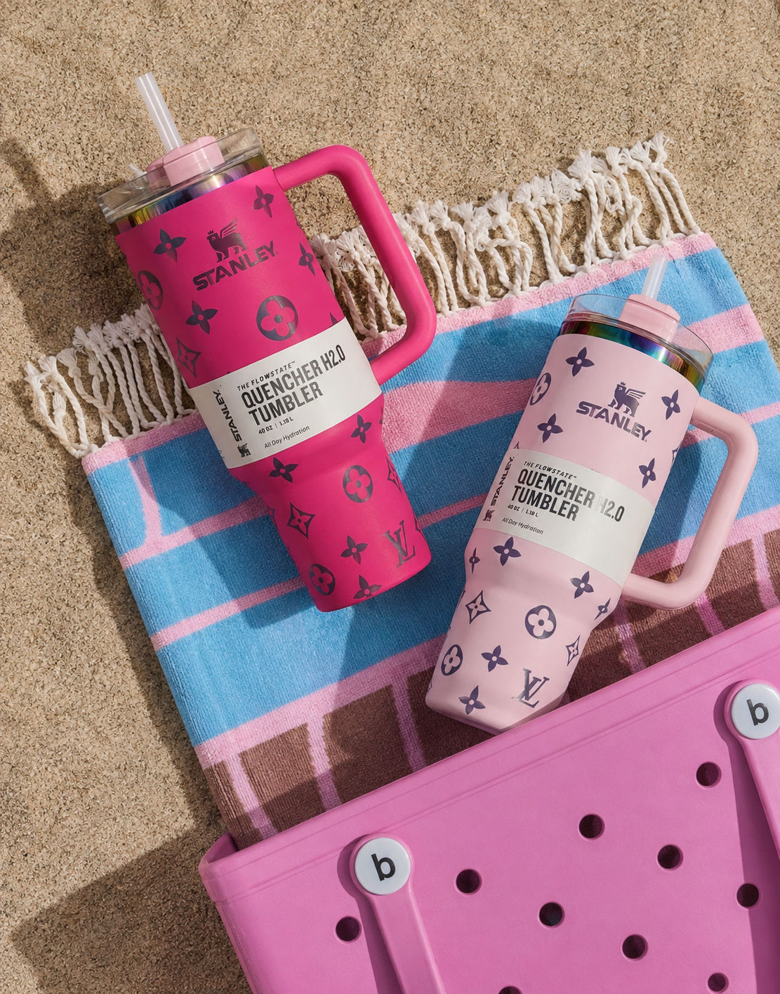 Stanley Monogram | Pink Louis Vuitton Edition