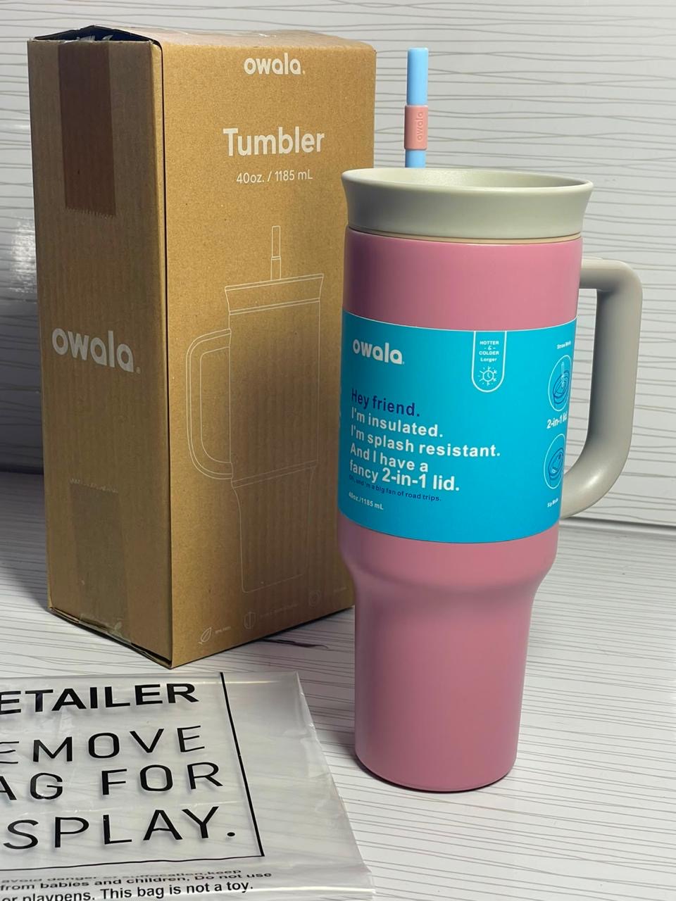Owala Blush | Soft Pink Collection