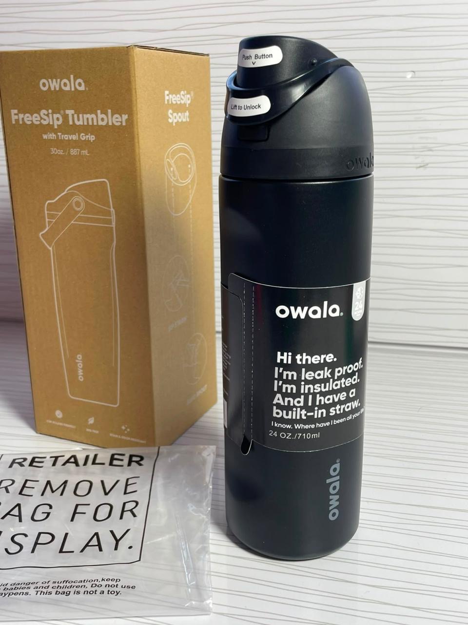 Owala FreeSip Black