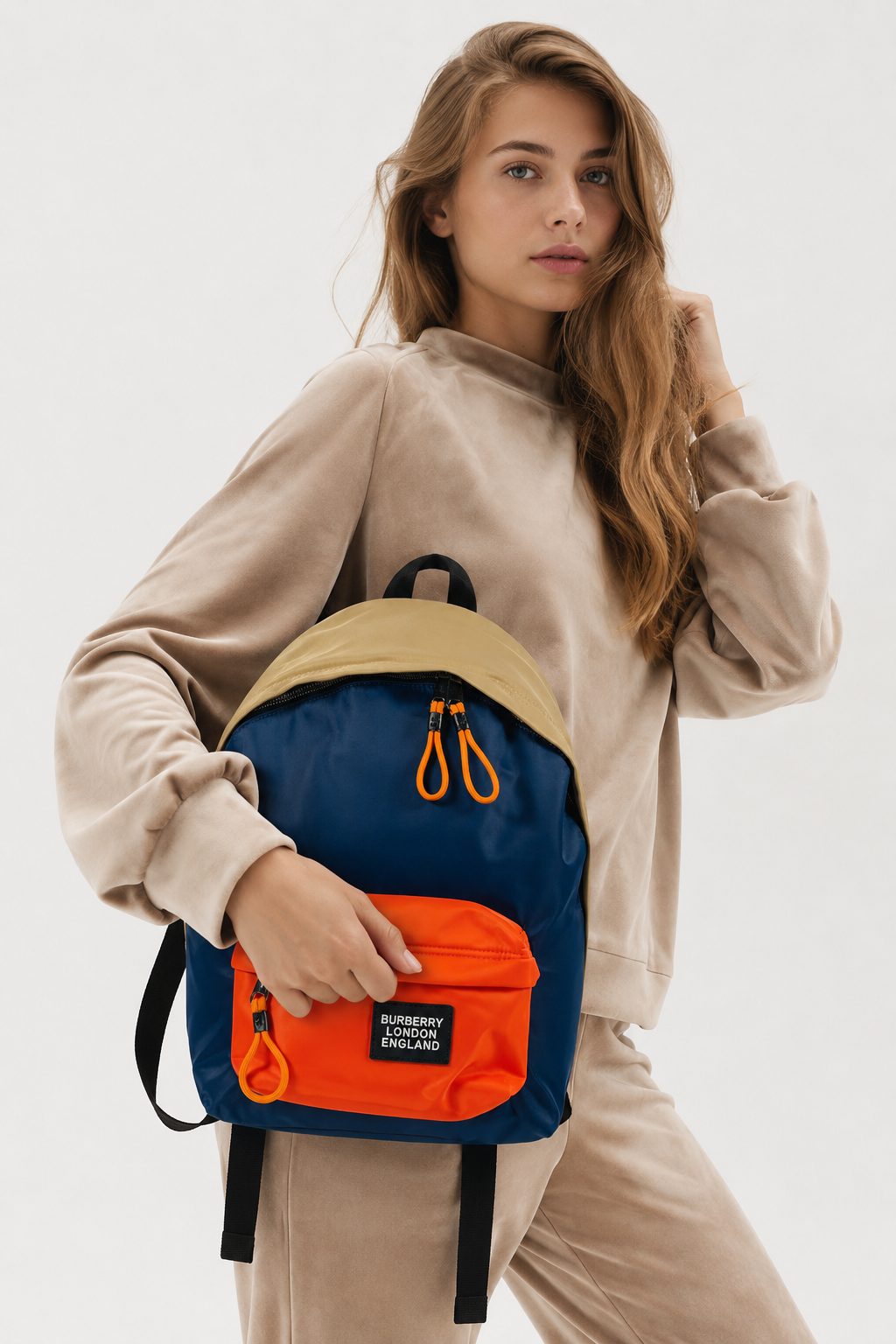 Mochila Burberry Color Block