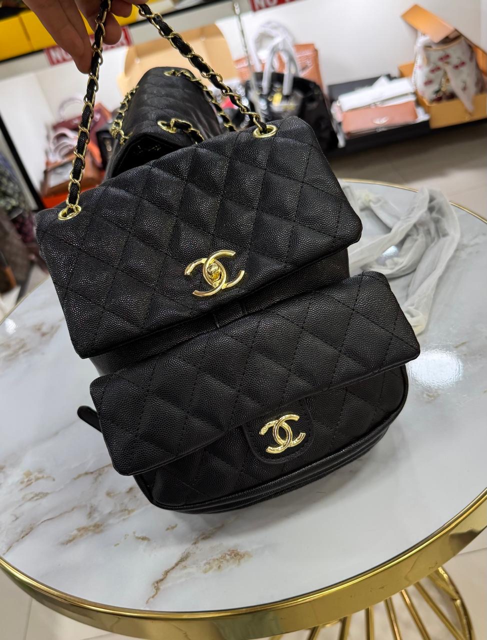 Chanel Double Icon Quilted