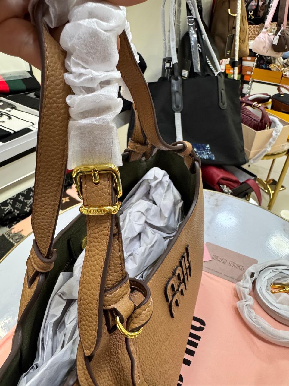 Miu Miu Arcadia Hobo Bag
