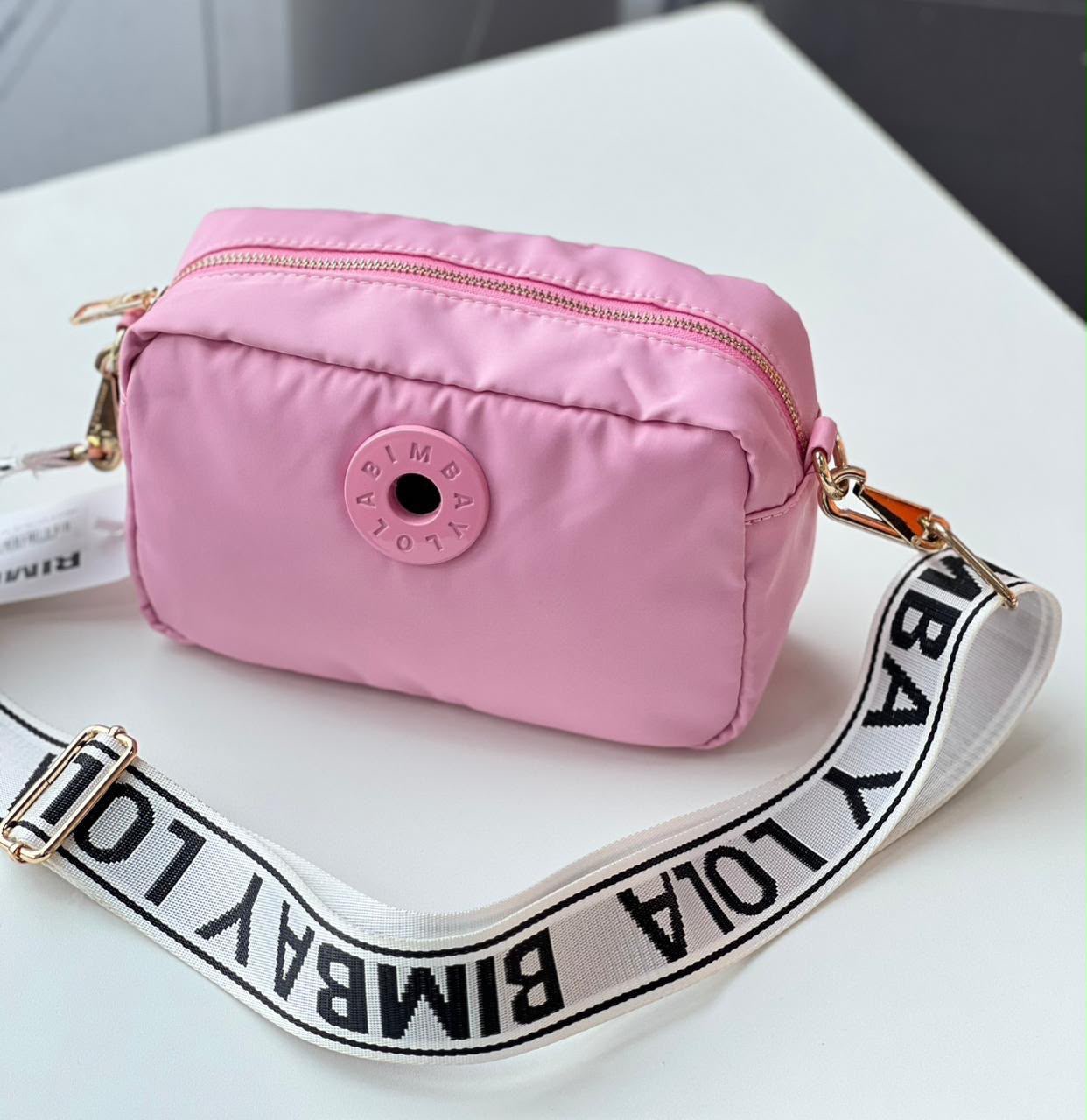 Bimba y Lola Pink Urban Crossbody